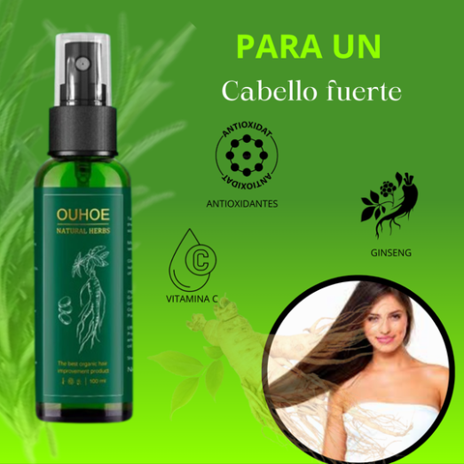 Elixir Capilar OUHOE™ – ¡Despierta el Crecimiento de Tu Cabello! OFERTA 2X1