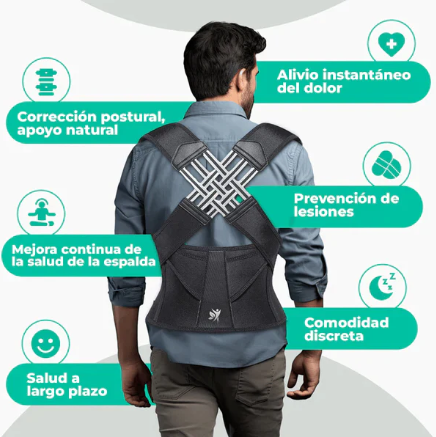CORRECTOR DE POSTURA UNISEX