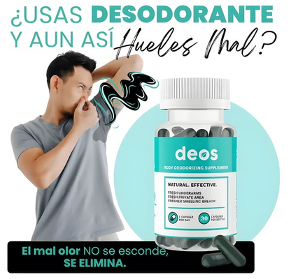 DEOS 🍃 Suplemento natural Frescura Interna, Confianza Externa