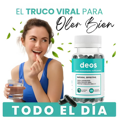 DEOS 🍃 Suplemento natural Frescura Interna, Confianza Externa